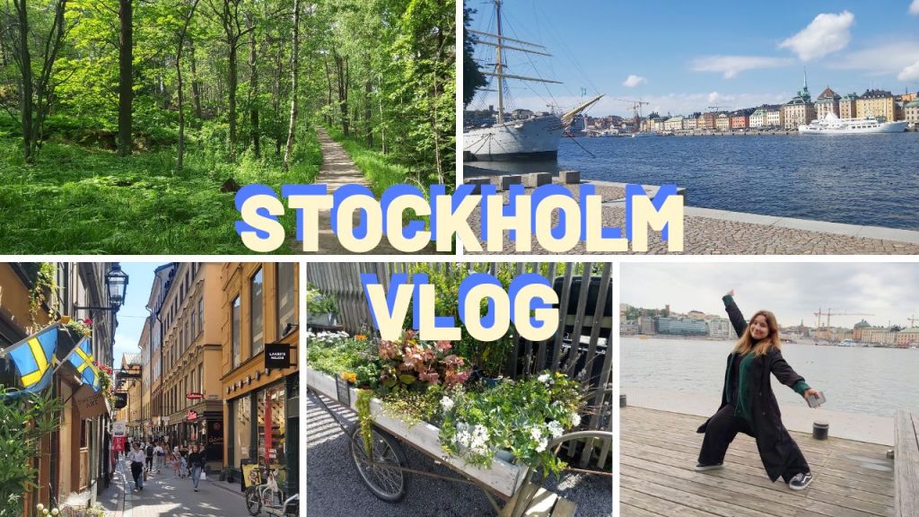 VLOG STOCKHOLM – SWEDEN | Nature, food and a boat